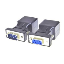 RS232 DB9 to RJ45 Serial Adapter DB9Male to RJ45Female Serial2pcs picture
