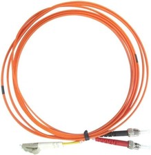 Monoprice OM1 Fiber Optic Cable - 3m SC/UPC-ST/UPC, Multi Mode, Duplex, 62.5/125 picture