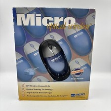 Micro Innovations RF Wireless Mouse Set PD750P Rechargeable Mouse & USB Receiver picture