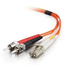 20 PACK LOT 2m LC-ST Duplex 62.5/125 OM1 Multimode Fiber Patch Cable Orange 6FT picture