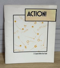 Windows Action 2.5 Macromedia, Vintage Computer instruction manual book 1993 picture