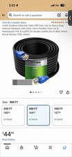 Cat5e OUTDOOR ETHERNET CABLE 300 Ft Heavy Duty with ties picture