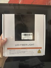 200 piece RGBW LED Fiber Optic Optical Fiber Cable Multi-Strand Clear Raw Fiber picture