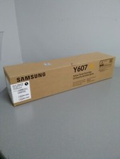 Genuine Samsung CLT-Y607S YellowToner Cartridge MultiXpress CLX-9250ND CLX-952N picture