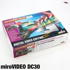 VINTAGE PINNACLE MIRO VIDEO DC30 VIDEO EDITING CARD PAL SECAM EXCELLENT CONDITION RETAIL picture