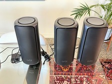 Netgear Orbi 970 Series Quad-Band WiFi 7 Mesh System, 3-Pack, Black (RBE973SB) picture