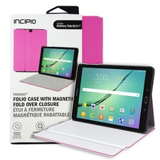 Incipio Faraday Hard Shell Stand Folio Case For Samsung Galaxy Tab S2 9.7 - Pink picture