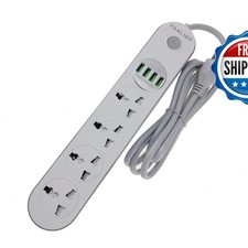 FANLIDE Universal Power Strip USB Ports Cruise Ship Dorm Room picture
