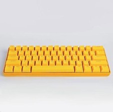 Yellow Cute Duck Mechanical Keyboard Press Crow USB Interface Handmade Keyboard picture