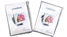 Vintage EMachines 17F3 Computer Monitor User Guide New Manual 62 Pages Lot of 2 picture