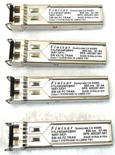 4x Finisar FTLF8524P2BNV 4Gb/s SFP Transceiver Module 850nm SW FC HP 405287-001 picture