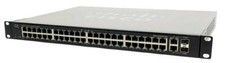 Cisco Small Business SLM248P 48x 10/100 PoE 2x combo SFP Smart Ethernet Switch picture