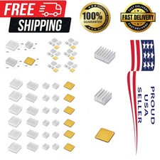 30 PCS Raspberry Pi Heatsink Kit - Aluminum & Copper Coolers with Adhesive Tape picture