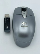 Logitech V200 M-RBK93B (831469-0000) Wireless Mouse & USB Dongle Receiver 2.4ghz picture