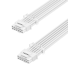 16pin(12+4) GPU Power Cable - 70cm PCI-e 5.0 600W 12VHPWR Male to Male 12V-2x... picture