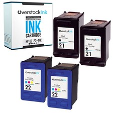 4PK Compatible OSI HP Ink 21 22 Cartridges for HP OfficeJet 4310 4315 4350 J3508 picture