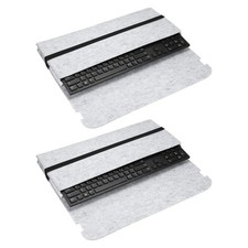 2Pcs 43 x 18 cm 104 Keys Keyboard Case for Mechanical Keyboards, Gray picture