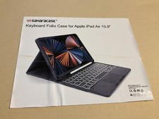 Saharacase Keyboard Folio Case For Apple iPad Air 10.9” picture