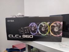 EVGA CLCx 360 All-in-One Liquid CPU Cooler LCD Display ARGB Fans Intel AMD__MNL picture