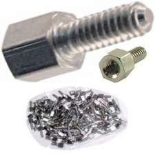 Lot100pk DB Stud/Bolt/Nut Serial/9/25/Parallel/VGA/SVGA for Cable/Cord/Wire/Port picture