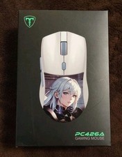 T-Dagger PC426A Wireless Programmable Gaming Mouse White with Anime New Open Box picture