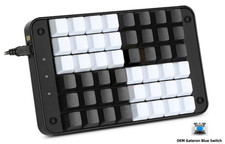 48 Keys Single-Handed Mechanical Keyboard Keypad with OEM Gateron Blue Switches picture