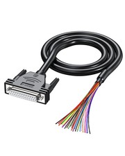 DB25 Cabel I/O Data Cable RS232 Serial Solderless Breakout Connector, D-SUB 25 P picture