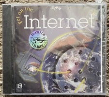SEALED 1995 Softkey “Get On the Internet” NETCOM Netcruiser CD-ROM - Windows #4 picture