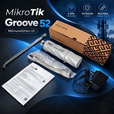 NEW MIKROTIK GROOVE 52 RouterBOARD Backbone/CPE Wireless HPn 2.4/5GHz picture