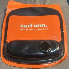 Surf Onn Memory Foam Mouse Pad - Premium Grade Hand Rest Mat -Black picture