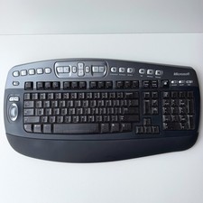 Microsoft Wireless Desktop Elite Ergonomic Keyboard Model 1011 *Missing Dongle* picture