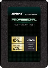 Inland Professional 256GB Internal 3D TLC NAND SATA 3 6Gb/s 2.5
