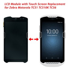 LCD Module & Touch Screen Digitizer For Zebra TC51 TC510K TC56 TM050JDHG33 USA picture