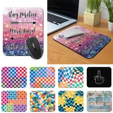 Rectangle Mouse Pad Desk Mat Non Slip Computer Keyboard Pad Office Home Work picture