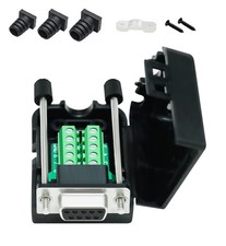 DB9 Breakout Connector Male RS232 Connector Kit Serial Adapter DB-9 Solderless M picture
