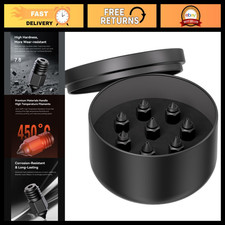 High-Temp Hardened Steel Nozzle Kit 8PCS (0.4/0.6/0.8mm) for 3D Printers, Compat picture