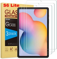 3-Pack Tempered Glass Screen Protector For Samsung Galaxy Tab S6 Lite 10.4
