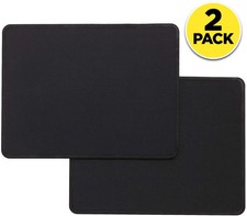 2-Pack Non-Slip Mouse Pad Stitched Edge PC Laptop For Computer PC Gaming Rubber picture