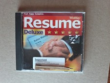WinWay Resume Deluxe 2001 PC CD-ROM Nova Development  Windows Software picture