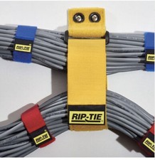 RIP-TIE CinchStrap-EG All Purpose Strap, O-22-G10-BK, 10 Straps, 2