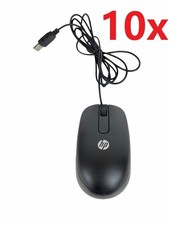 Lot of 10 - HP Wired USB Mouse Computer Desktop PC SM-2022 SM-2027 **Assorted** picture