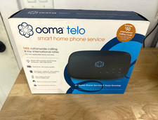 Unopened Ooma Telo VoIP Adapter Black RJ-45/RJ-11 1-Line Caller ID Voicemail picture