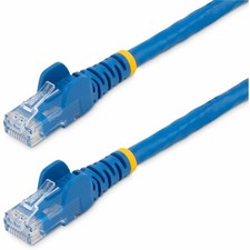 StarTech 1 ft. CAT6 Ethernet Cable - 10 Pack - ETL Verified - Blue CAT6 Patch picture