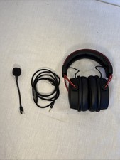 HyperX Cloud Alpha Red Over the Ear Pro Gaming Headset HX-HSCA-RD picture