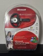 SEALED Microsoft LifeChat ZX-6000 Wireless PC Headset Rechargable NEW Vintage  picture