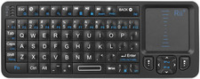 K06 Mini Bluetooth Keyboard,Backlit 2.4Ghz Wireless Keyboard with IR Learning, P picture