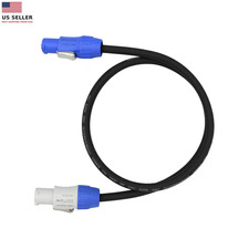 Toronce Seetronic SAC3FCA to SAC3FCB Hand-Built Powercon Cable AC 14 AWG Power picture