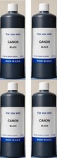 (4,000ML) COMPATIBLE BLACK BULK INK REFILL FOR CANON GI-26 MEGATANK PIGMENT picture
