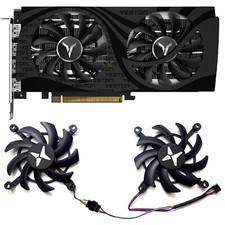 Pair Graphics Card Cooling Fan for YESTON RX6600XT RX6600 6500 8GB GAEA picture