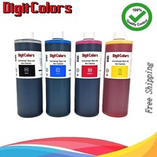 4x500ml BKCMY Ink Cartridge Refill Kit Bottles for Canon Inkjet Printers picture